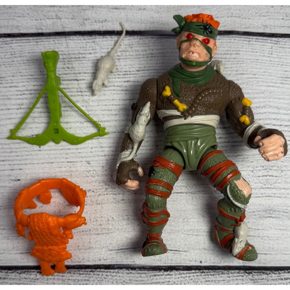 Vintage 1989 TMNT‎ Teenage Mutant Ninja Turtles Near Complete
Playmates Rat King